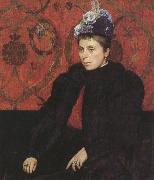 Portrait of Mrs Minie Sidney,aged 39 (mk37)